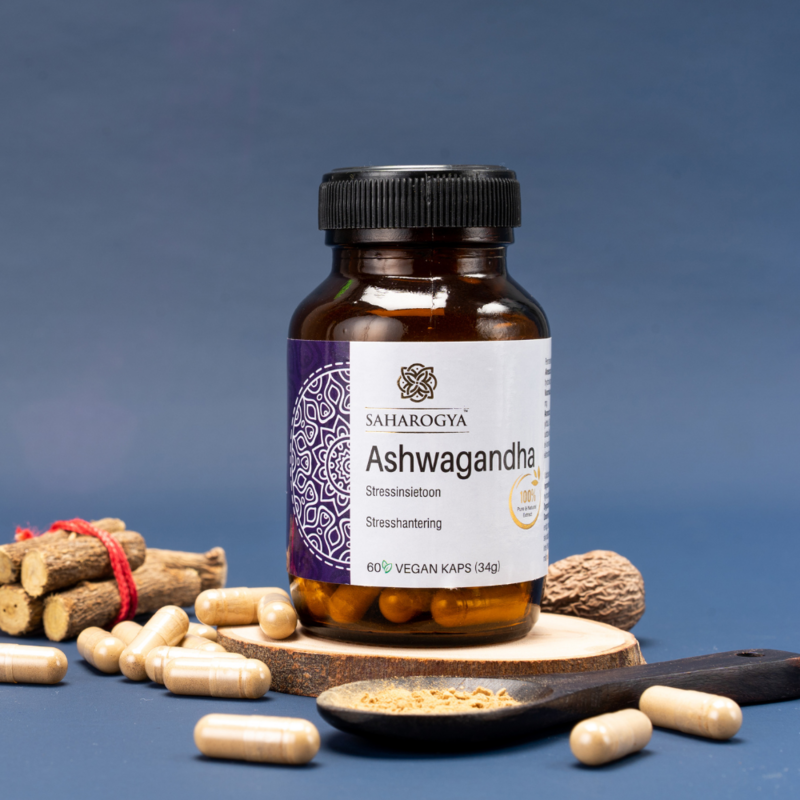 Saharogya Ashwagandha yrttiuutekapseli 500mg / 60kaps