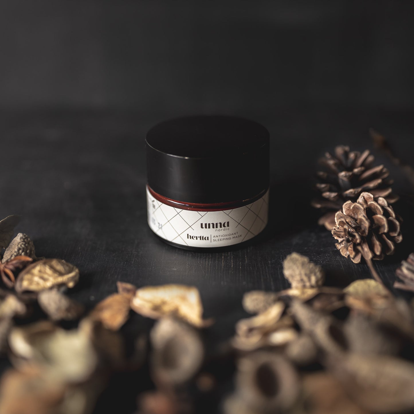 Unna Nordic HERTTA Antioxidant Sleeping Mask yönaamio 50ml