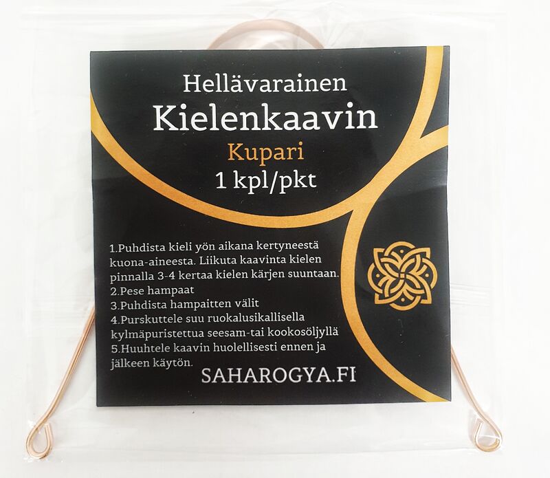Saharogya kuparinen kielenkaavin