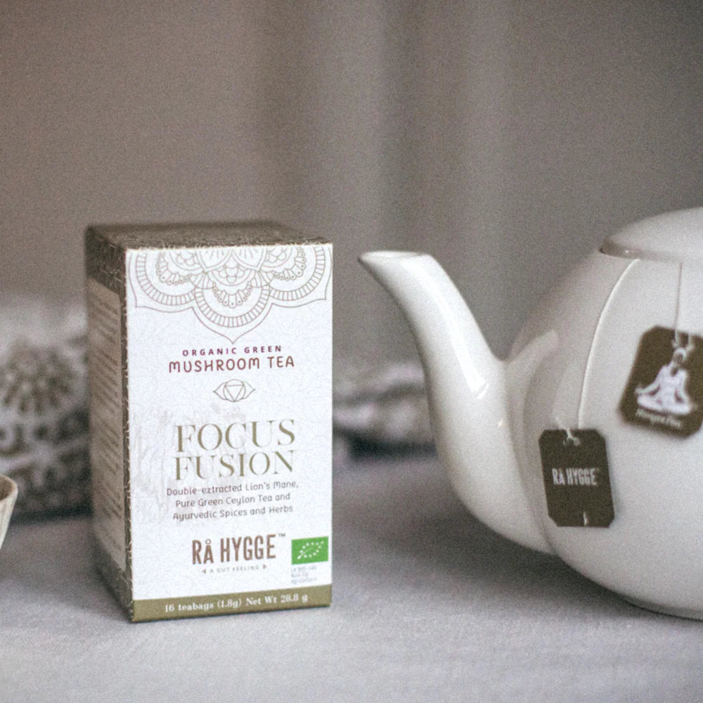 Focus Fusion - Vihreä Tee Lion's Mane -sieniuutteella, 16 pss