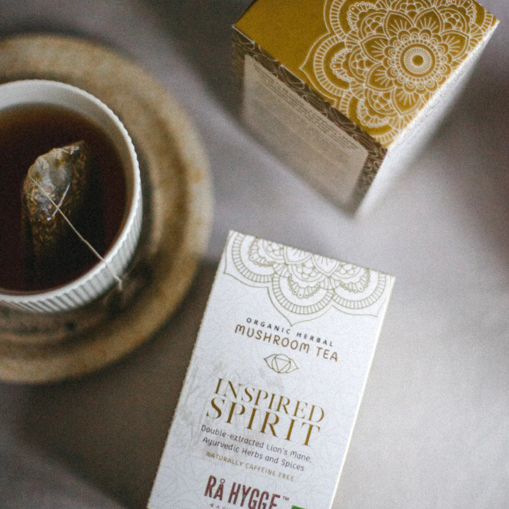 Inspired Spirit - Yrttitee Lion's Mane -sieniuutteella, 16 pss