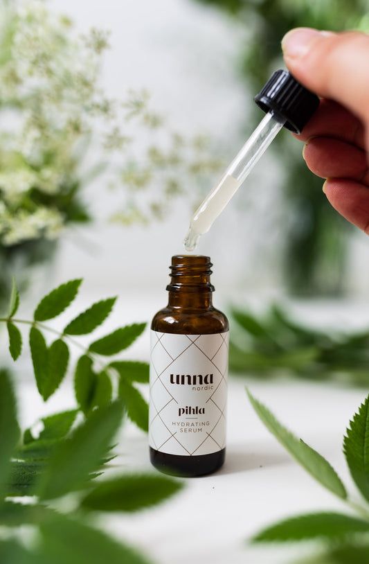Unna Nordic PIHLA Hydrating Serum hajusteeton seerumi 30ml