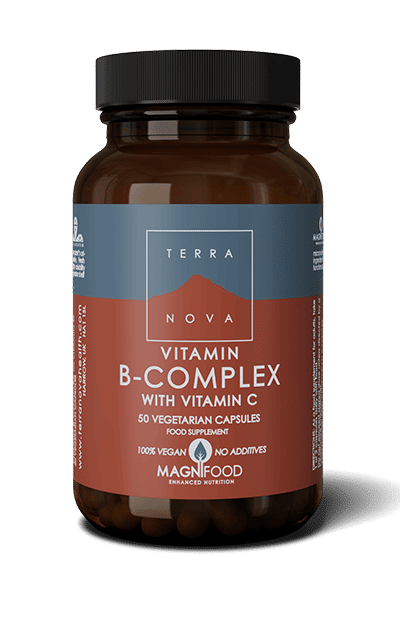 Terranova B-complex + vitamin C 50 kaps