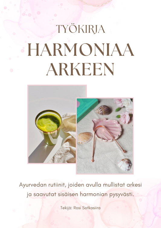 Harmoniaa Arkeen -työkirja